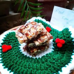 A picture of Peanut Chikki.