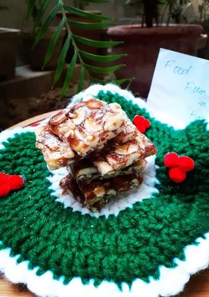 A picture of Peanut Chikki.