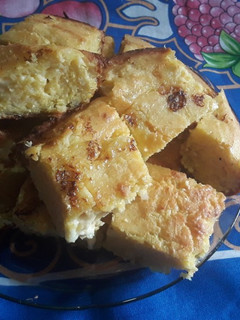 Una foto de Chipa guazú.🌽