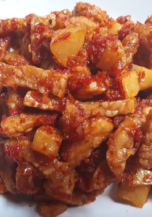 Foto resep Tempe kentang balado