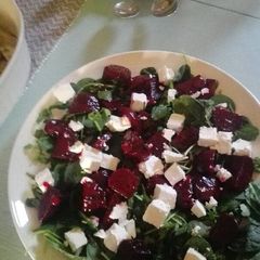 Beetroot and Feta Salad A picture of Beetroot and Feta Salad.