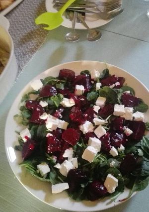 A picture of Beetroot and Feta Salad.