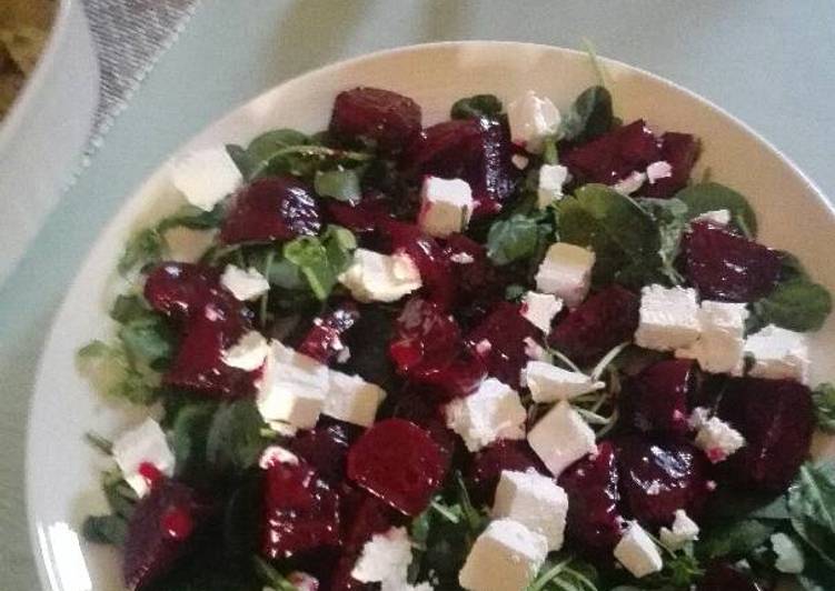 Recipe of Ultimate Beetroot and Feta Salad