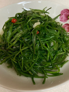 清炒水蓮 的食譜成品照片