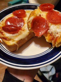 A picture of Yummy pizza boats.