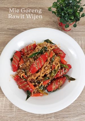 Foto resep Mie Goreng Rawit Wijen
