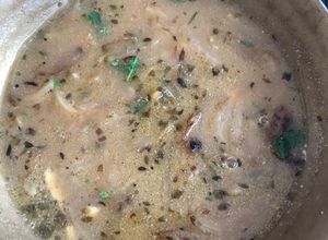 Una foto de Sopa de Cebolla