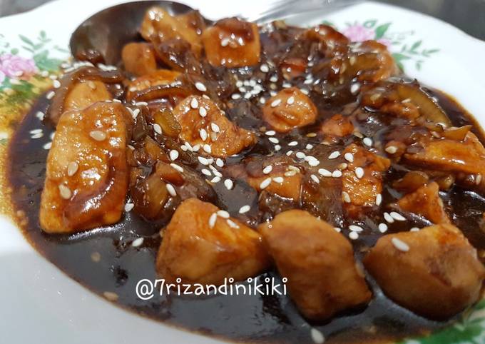 Chicken teriyaki (ayam teriyaki)