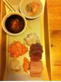 Plateau de sashimis maison gingembre et wasabi