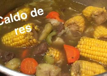Easiest Way to Prepare Delicious Caldo de Res Soup of Beef