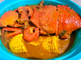Kepiting udang saos padang