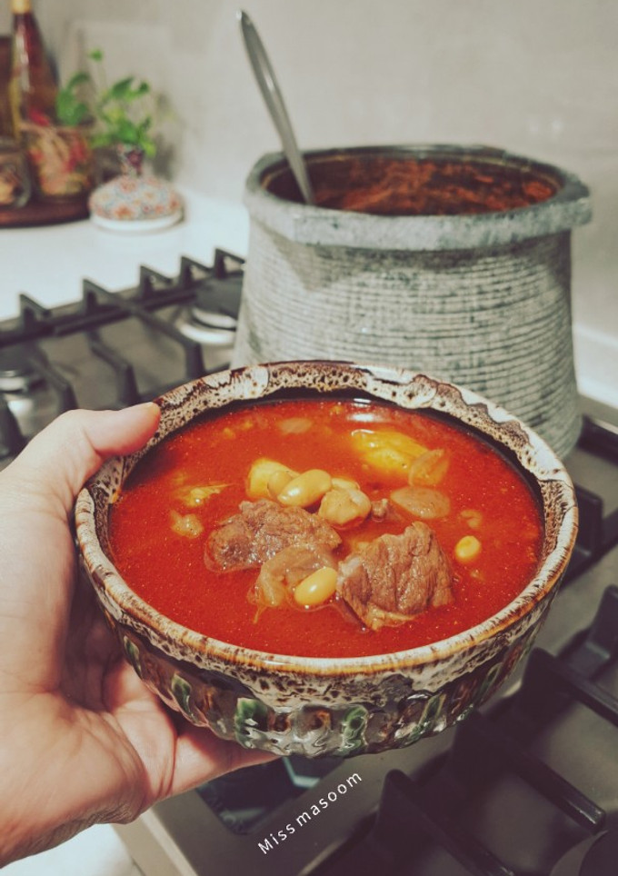 عکسی از دستور دیزی سنگی