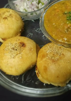 A picture of Pav From Wheat Flour No Yeast No Oven.
