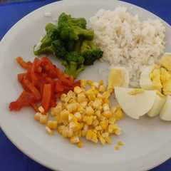 Una foto de Ensalada colorida