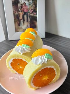 Foto resep Orange Roll Cake