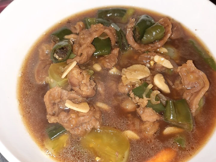 Langkah Gampang Menyiapkan Resep Asem asem daging sengkel Anti Ribet, Sempurna