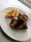 Pollo a las brasas estilo árabe