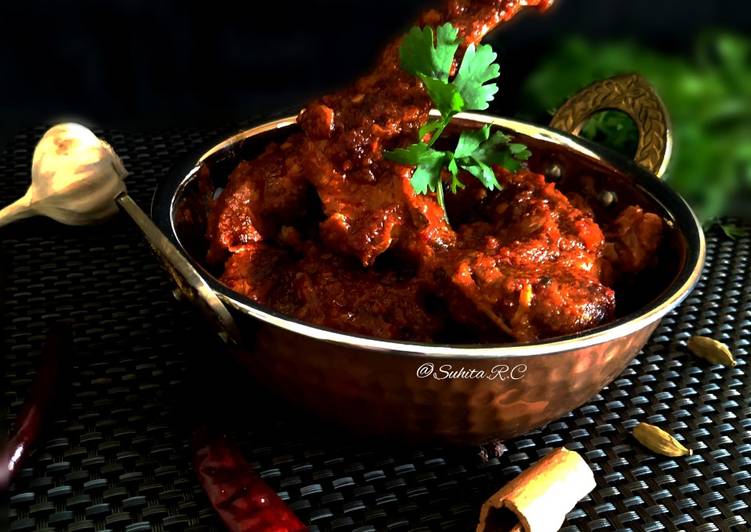 Recipe of Favorite Rajasthani Laal Maans Curry (Rajasthani Royal Mutton curry)