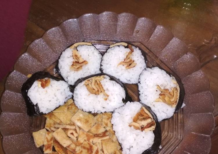 Resep Sushi dadar nugget Anti Gagal