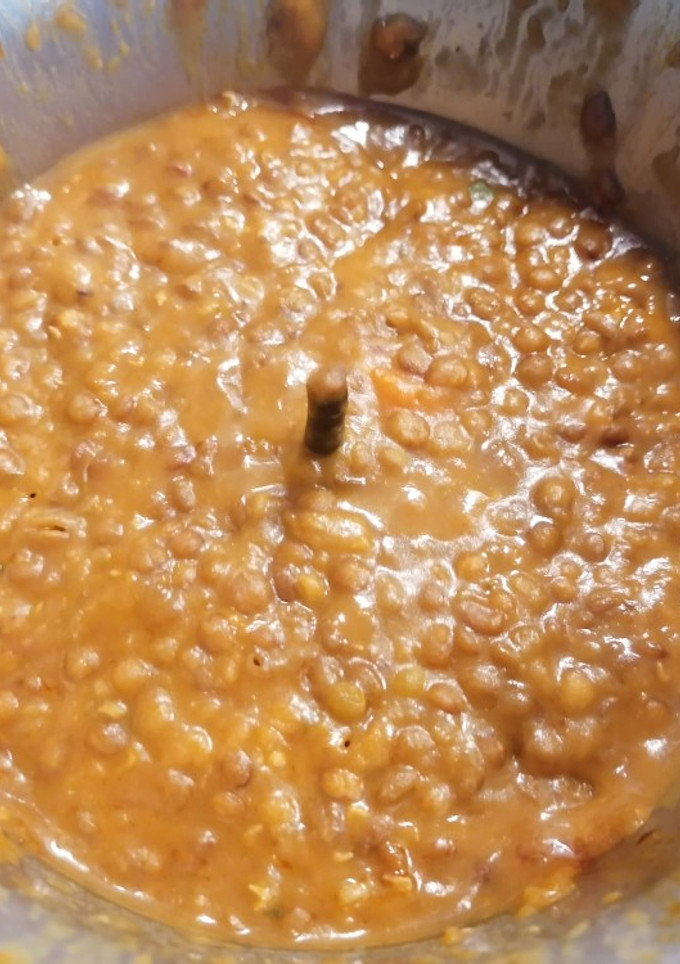 Una foto de 164. Lentejas con chorizo / Thermomix