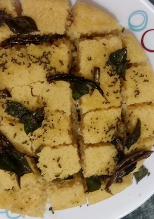 A picture of Dhokla.