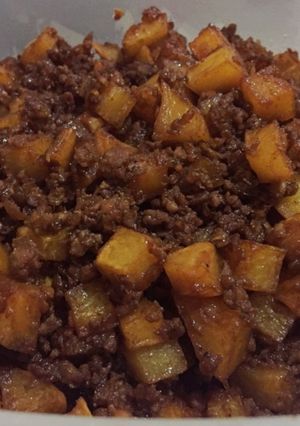 Foto resep Daging sapi kentang kecap