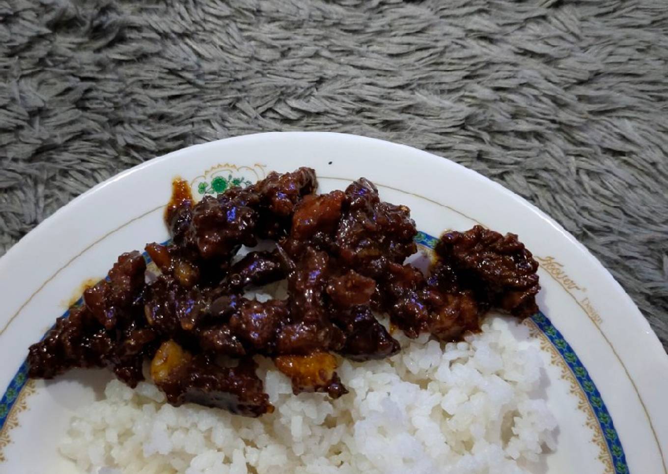 Sapi Gula Asem (simple)