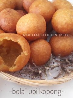 Foto resep Bola" ubi kopong