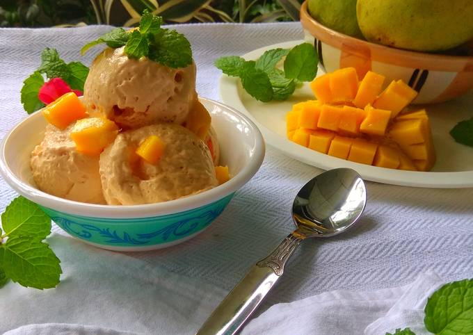 Step-by-Step Guide to Prepare Super Quick Homemade Mango Icecream