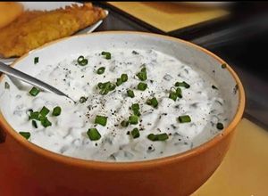 Una foto de Dip de Suero costeño (sour cream)