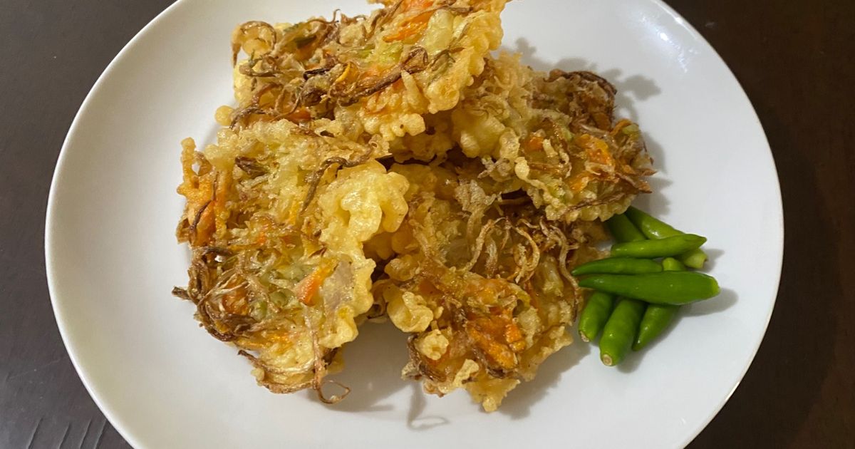 Bakwan Sayur Gluten Free Super Crispy