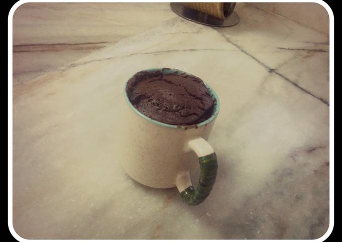 Steps to Prepare Ultimate Yummy chocolate egg less mug cake