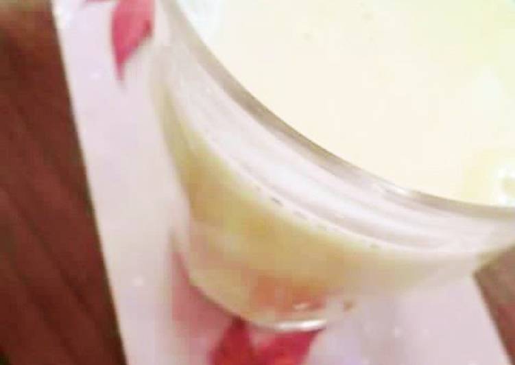 Recipe of Any-night-of-the-week Simple &amp; Healthy: Soy Milk Apple Juice | So Tasty Food Recipe From My Kitchen