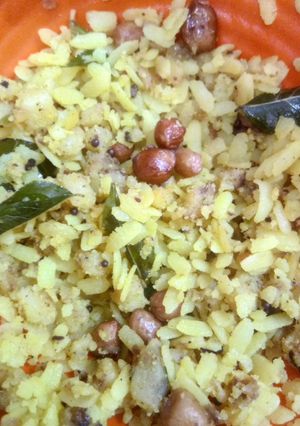 A picture of Poha.