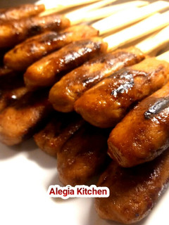 Foto resep 15. Sate babi lilit manis bumbu Bali