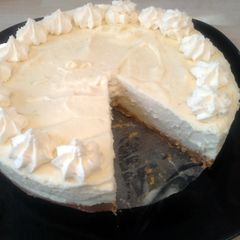 White Chocolate and Lime Cheesecake A picture of White Chocolate and Lime Cheesecake.