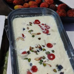 A picture of Litchi ice cream.