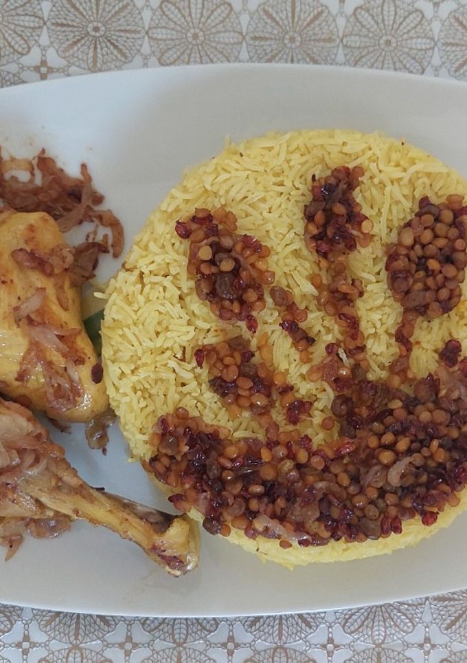 عکسی از دستور مچبوس مرغ
