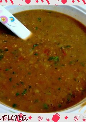 A picture of Sabut Masoor Dal.