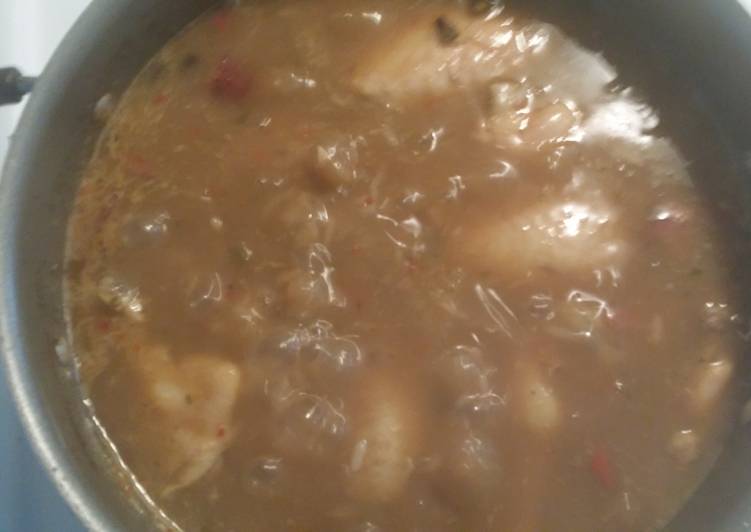 Recipe of Super Quick Homemade Chicken and sausage Gumbo - quick and easy