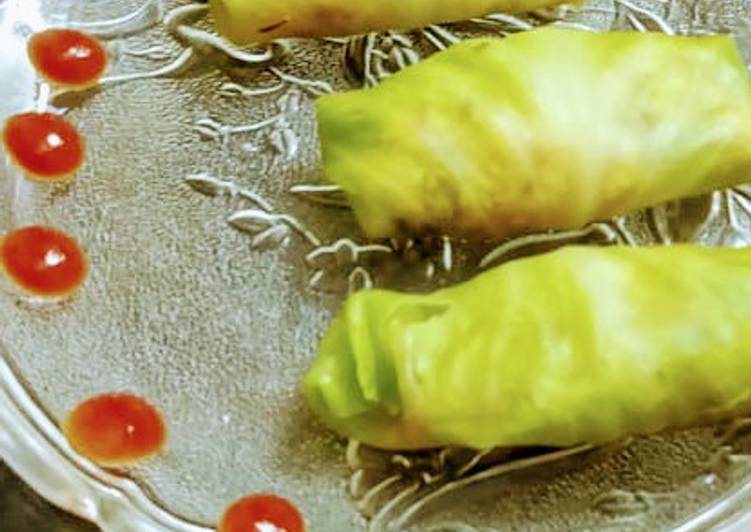 How to Make 3 Easy of Steamed cabbage rolls