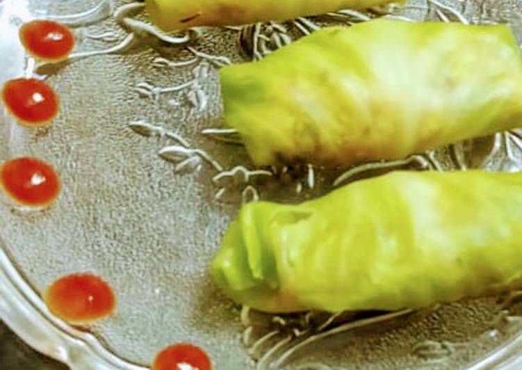 How to Make Quick Steamed cabbage rolls