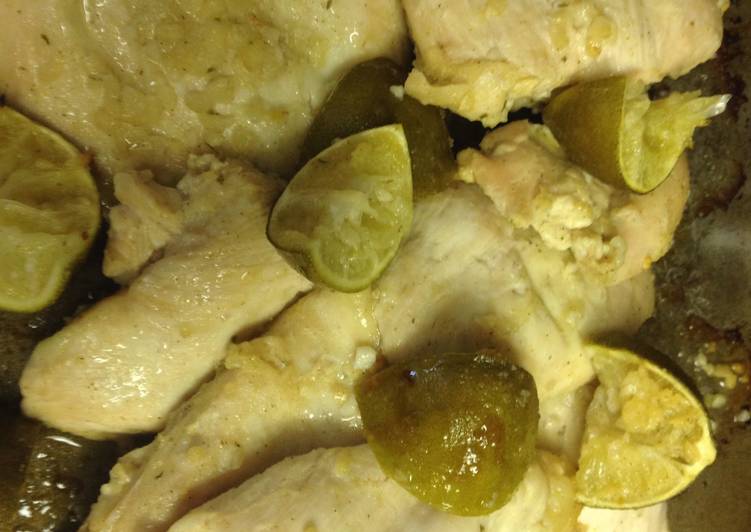 Recipe of Super Quick Homemade Garlic Lime Chicken