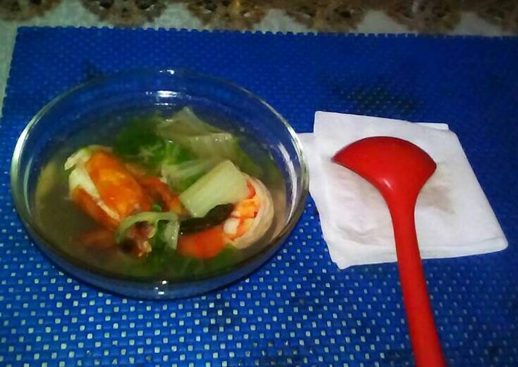 Sayur bening udang sawi #pr_sayurbening