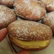 Bollitos rellenos de crema pastelera😘😘