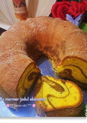 Foto resep Bolu marmer jadul ekonomis