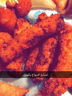 صورة لوصفة أصابع الدجاج بالجبن