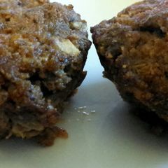 A picture of Meatloaf "Cupcakes".