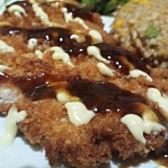 A picture of Chicken Katsu.