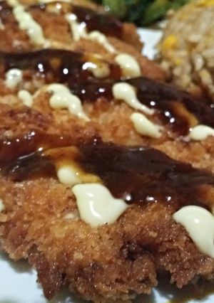 A picture of Chicken Katsu.